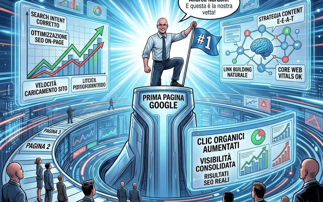 Come arrivare in prima pagina su Google: Guida Strategica 2026